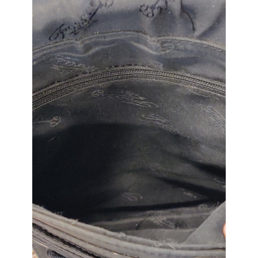 Women's FOSSIL Genuine Pebbled Leather, Black, Crossbody Shoulder Bag, Purse.‎ - Picture 9 of 16